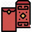 Red Envelope Chinesse Lunar Icon