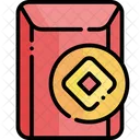Red Envelope Chinese New Year Money Icon