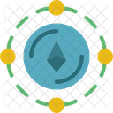 Red ethereum  Icono