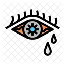 Red Eye Tear Cry Icon