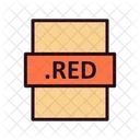 Red File Red File Format Icon