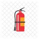Red Fire Extinguisher Water Bottle Icon