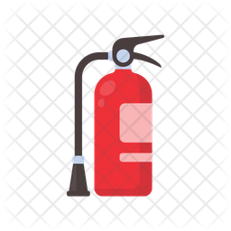 Red Fire Extinguisher Icon - Download in Flat Style