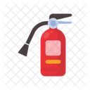 赤い消火器、水、ボトル アイコン