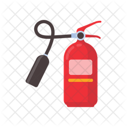 Red Fire Extinguisher Icon - Download In Flat Style