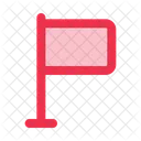 Red Flag Flags Danger Icon