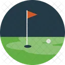 Golf Ball Course Icon