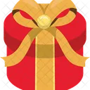 Red Gift Box  Icono