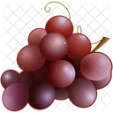 Red grapes  Icon