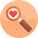 Red Heart Romance Heart Icon