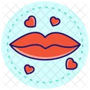 Red Lips Symbol