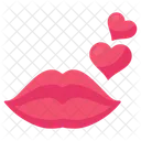 Red Lips  Symbol