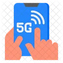 Red Móvil 5G  Icono