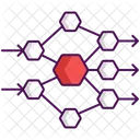 Red neuronal artificial  Icono