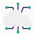 Computacion En La Nube Alojamiento En La Nube Nube Icono