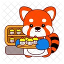 Red panda-  Icon