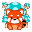 Red panda-  Icon