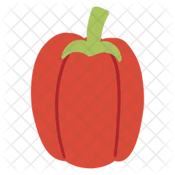 Red paprika  Icon