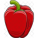 Red Pepper Paprika Red Icon