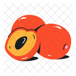 Red Plum  Icon