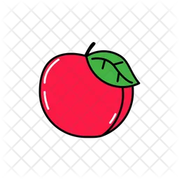 Red plum  Icon