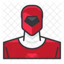 Red power ranger Icon