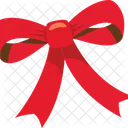 Ribbon Red Christmas Icon