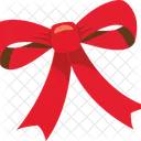 Ribbon Red Christmas Icon