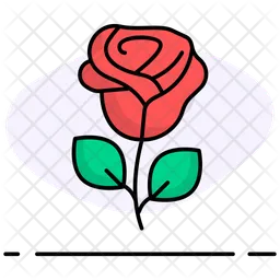 Red rose  Icon