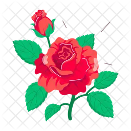 Red Rose  Icon