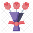 Red Rose Rose Flower Icon