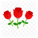 Red rose  Icon