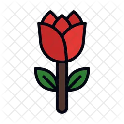 Red roses  Icon