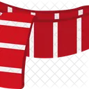 Scarf Red Santa Icon