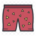 Red-snazzy-shorts  Icon