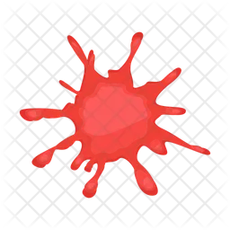 Red splash  Icon