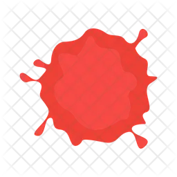 Red splash  Icon