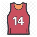 Red-sports-jersey  Icon