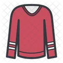 Red Sweater Winter New Year Icon