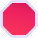 Traffic Signal Red Signal Stop Sign Icon