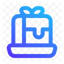 Red Velvet Cake Dessert Icon
