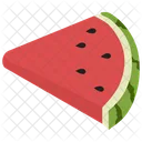 Red Watermelon Watermelon Fruit アイコン