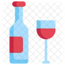 Wine Party Birthday Icon