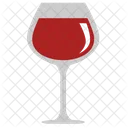 Red Wine Bocal Icon