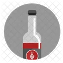 Red Wine Bottle Icon