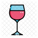 Red Wine Drink Fresh Juice Icon