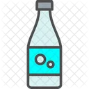 Red Wine Bottle Sumie Icon