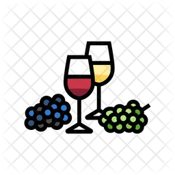 Red Wine Bottle  Icon