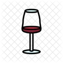 Red Wine Glass  Icon