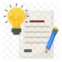 Redação de artigo  Ícone